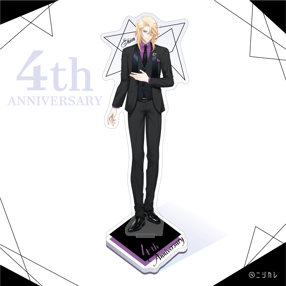 ニジカレ 【4周年】 アクリルスタンド 楪紫苑