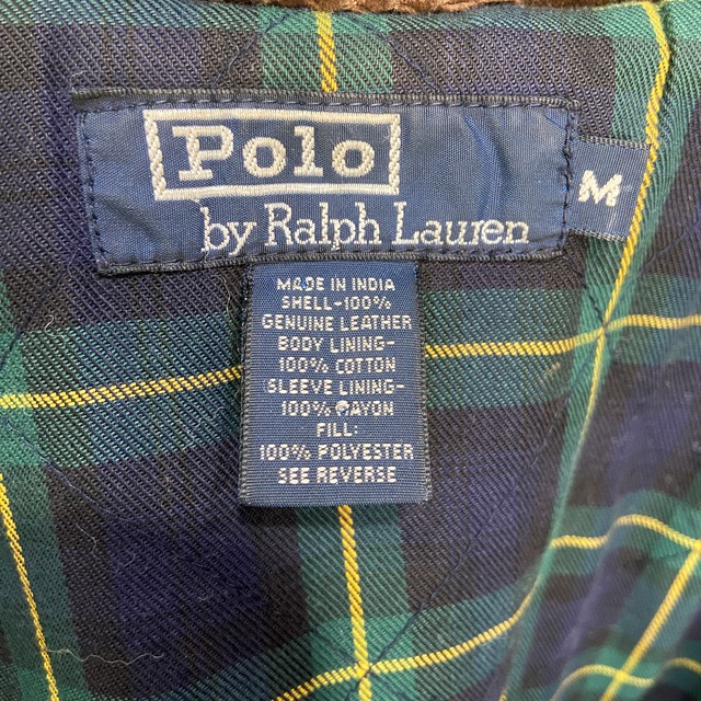 90s Ralph Lauren スエードレザージャケット　本革　ブラウン　M