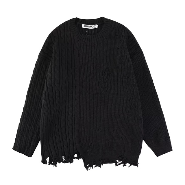 Crew Neck Knit Sweater(MT1426)