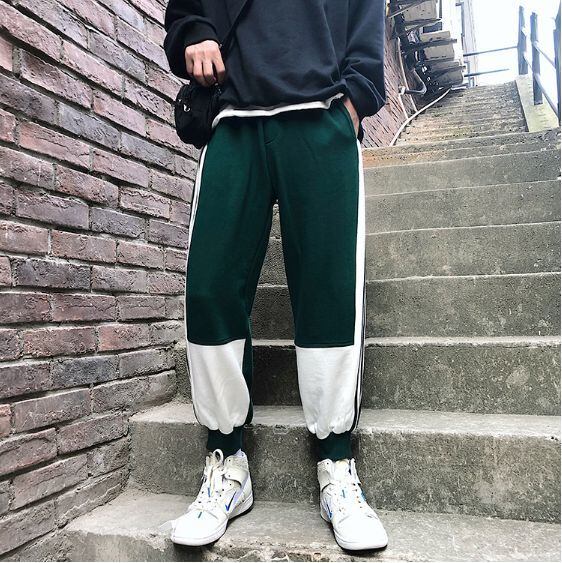 全3色 スウェット ジャージ 部屋着 ウエストゴム サイドライン