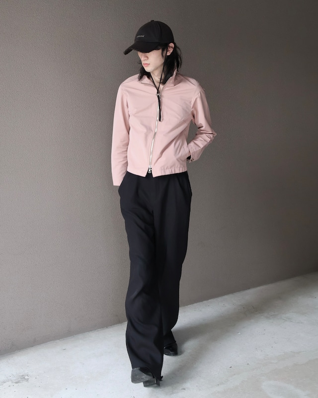 【PRADA】short length zip-up blouson