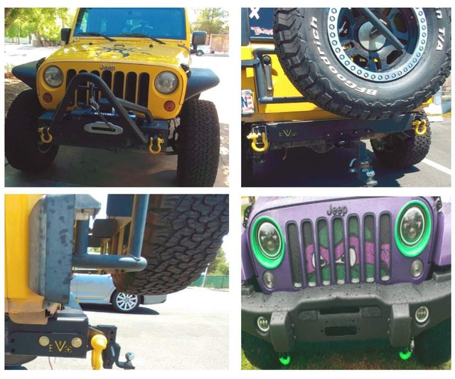 【特価商品】8MILELAKE 2本 鍛造シャックル 牽引フック Dリング シャックル マウント 4.75T 積載量 牽引用ストラップ —(赤)