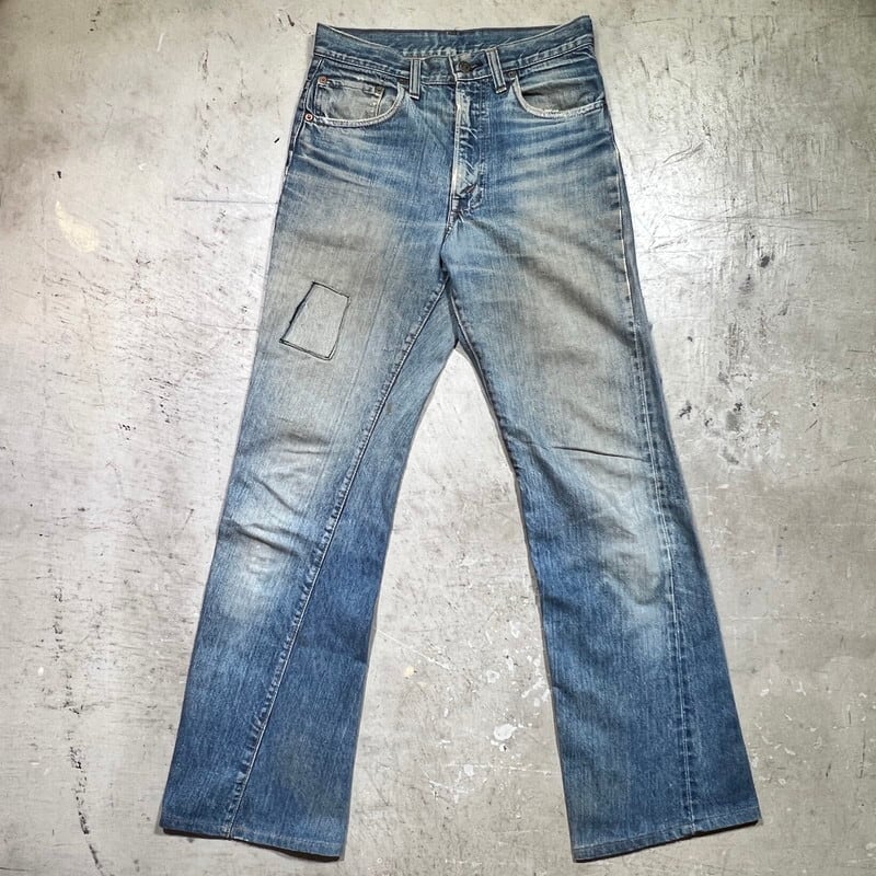 66前期□70s Levi's 517 デニム フレア ヴィンテージ ダメージ□Date1970s