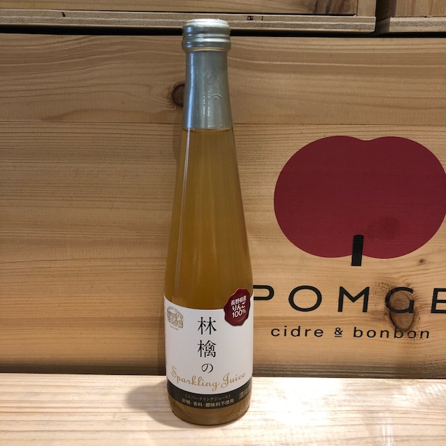 林檎スパークリングジュース　300ｍｌ信州まし野ワイン