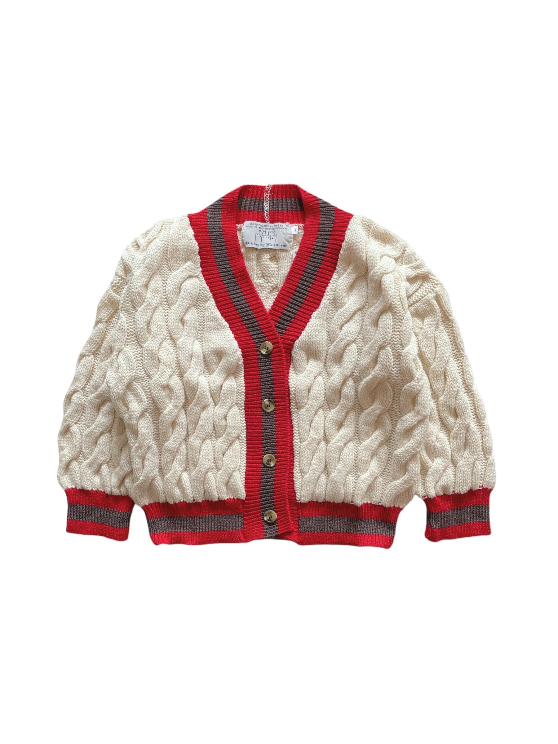 Oldderby Knitwear チルデンVネックカーディガン