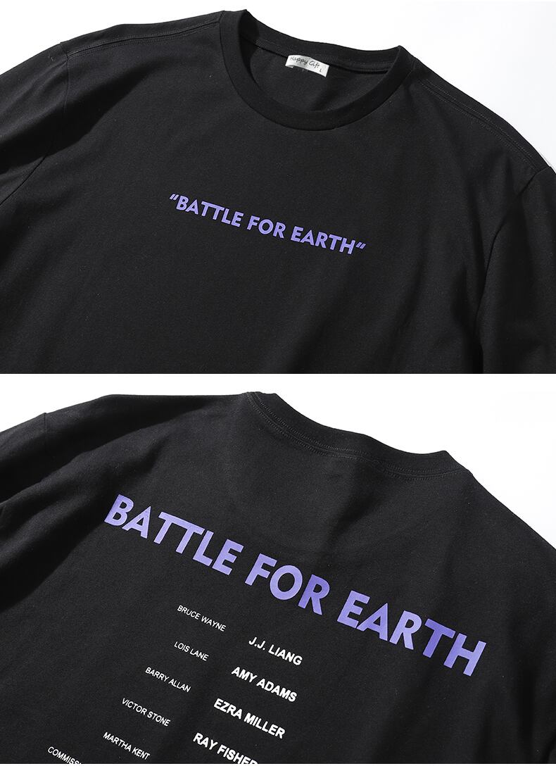 全2色 Tシャツ カットソー プリント カジュアル ストリート 