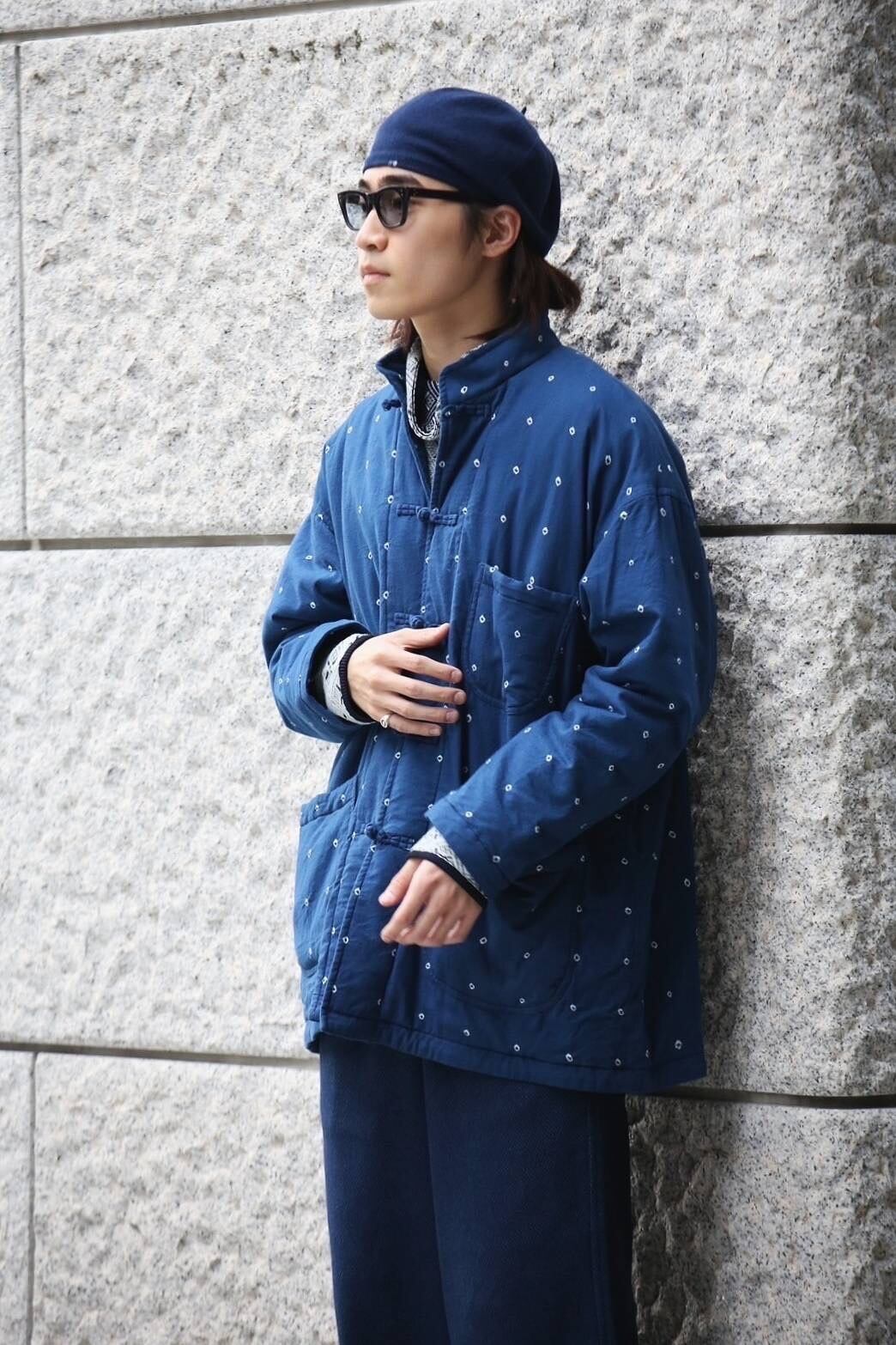 BLUE MOON INDIGO CHINESE JACKET | 【OFFICIAL】PORTER CLASSIC 
