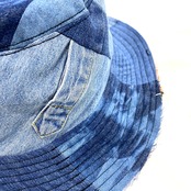 COTEMER Bucket Hat demim×paisley【hat04】