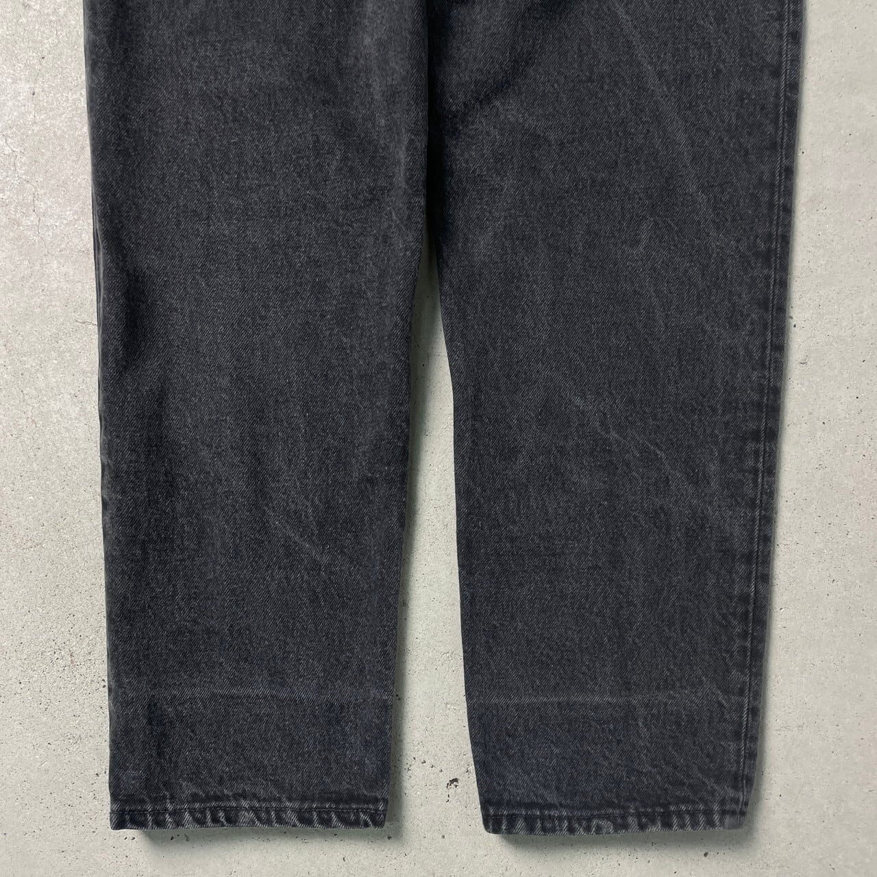 90年代 フランス製 Levi's ユーロリーバイス 901 ブラックデニムパンツ