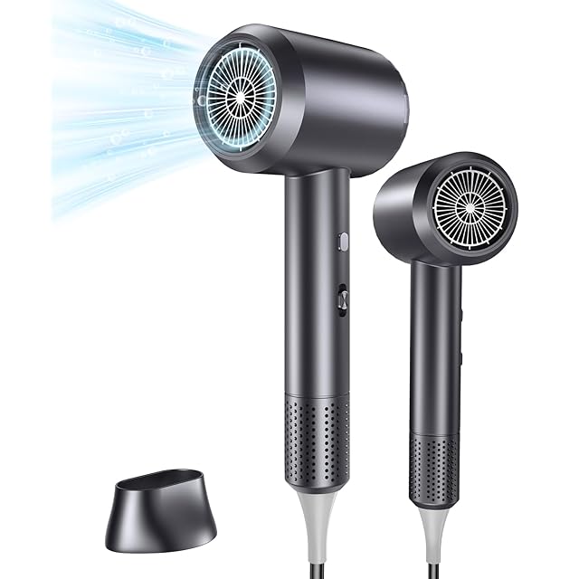 87saku ハナサク ヘアドライヤー 大風量 速乾 軽量 マイナスイオン