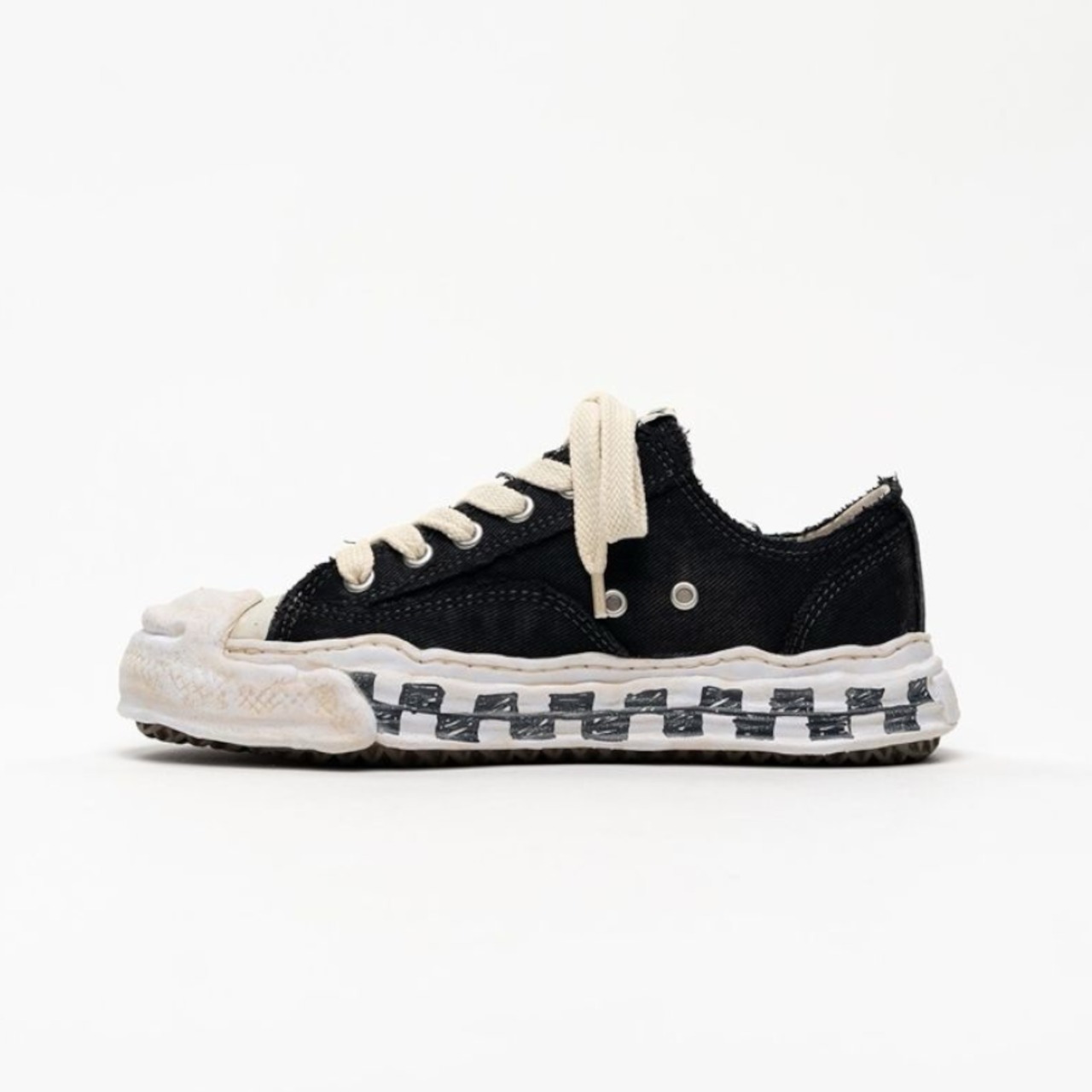 【Maison MIHARA YASUHIRO】HANK GRAFFITI SOLE LOW-TOP SNEAKERS - 6