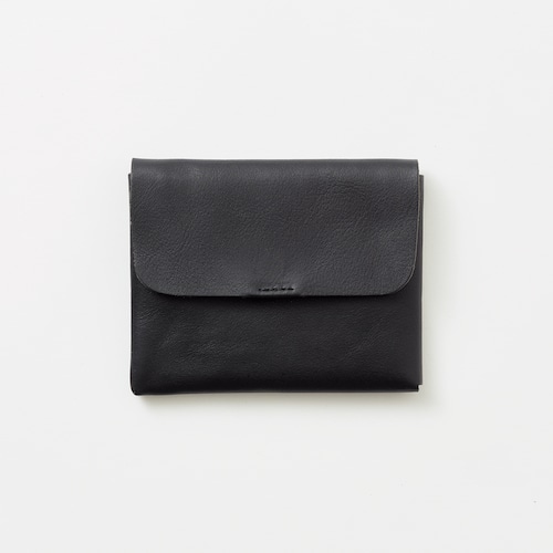 Wallet Black (シュリンクレザー）