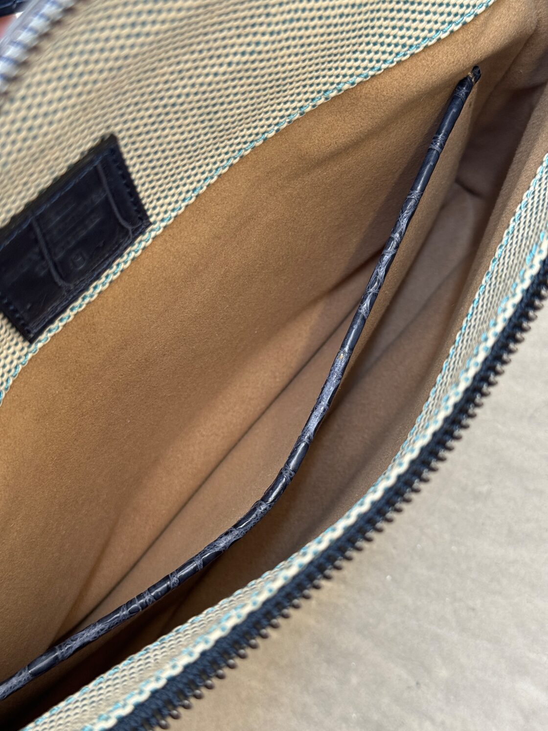 THE SOVEREIGN HOUSE Canvas Clutch Bag | Pay ID