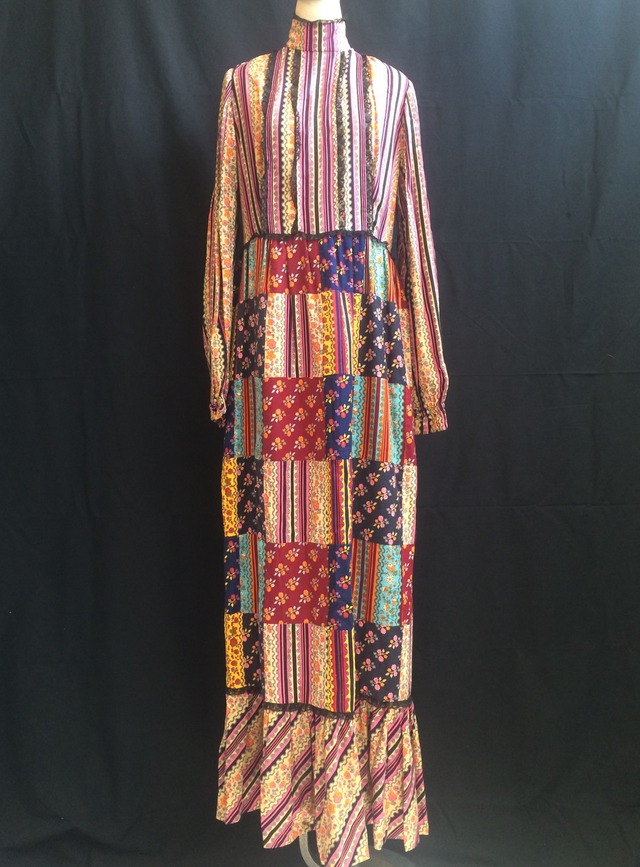 70s Patchiwork Dress