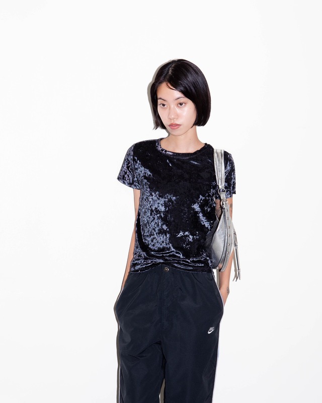 2000s crush velour tee