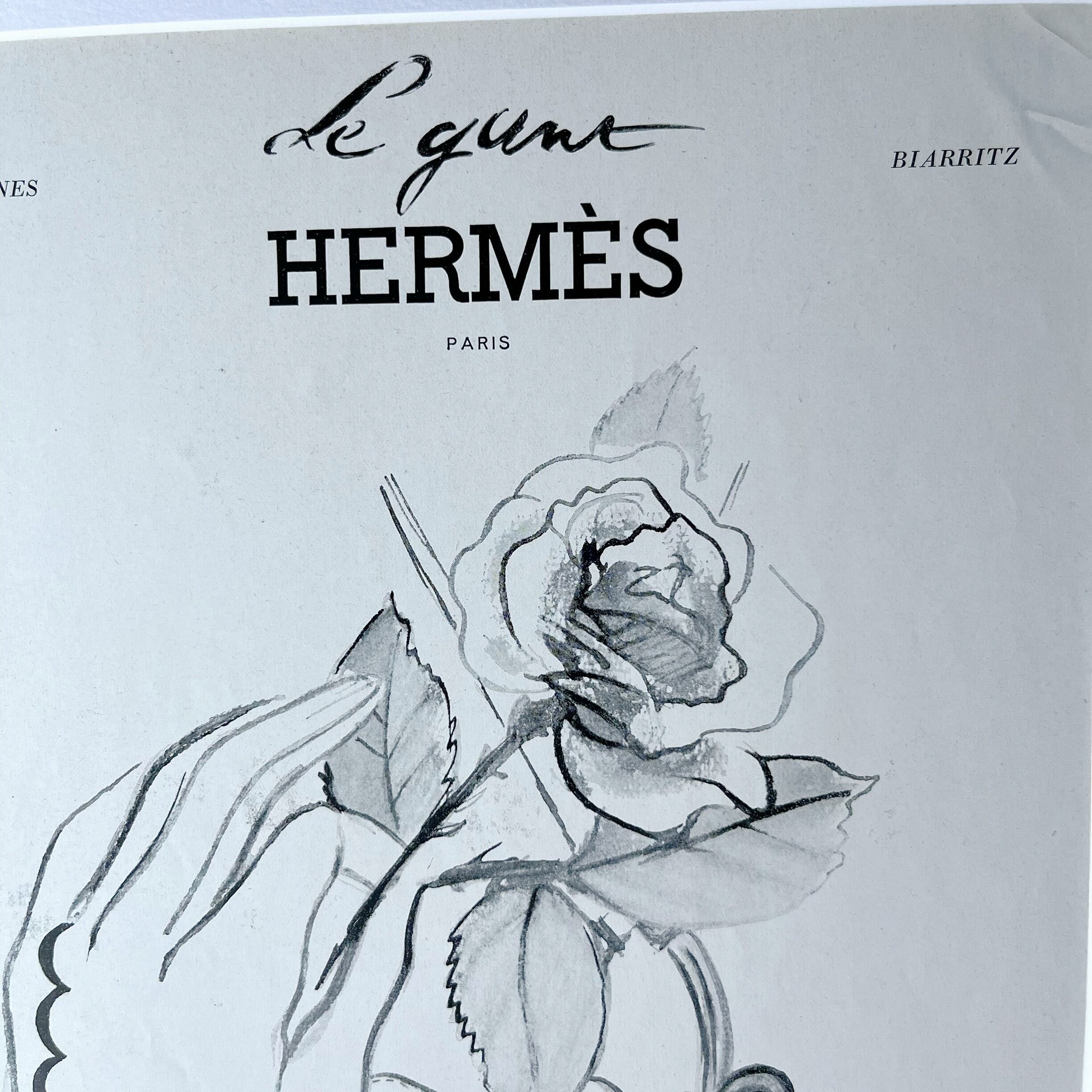 超お得！！1941 広告＞HERMES エルメス ポスター ヴィンテージ アート
