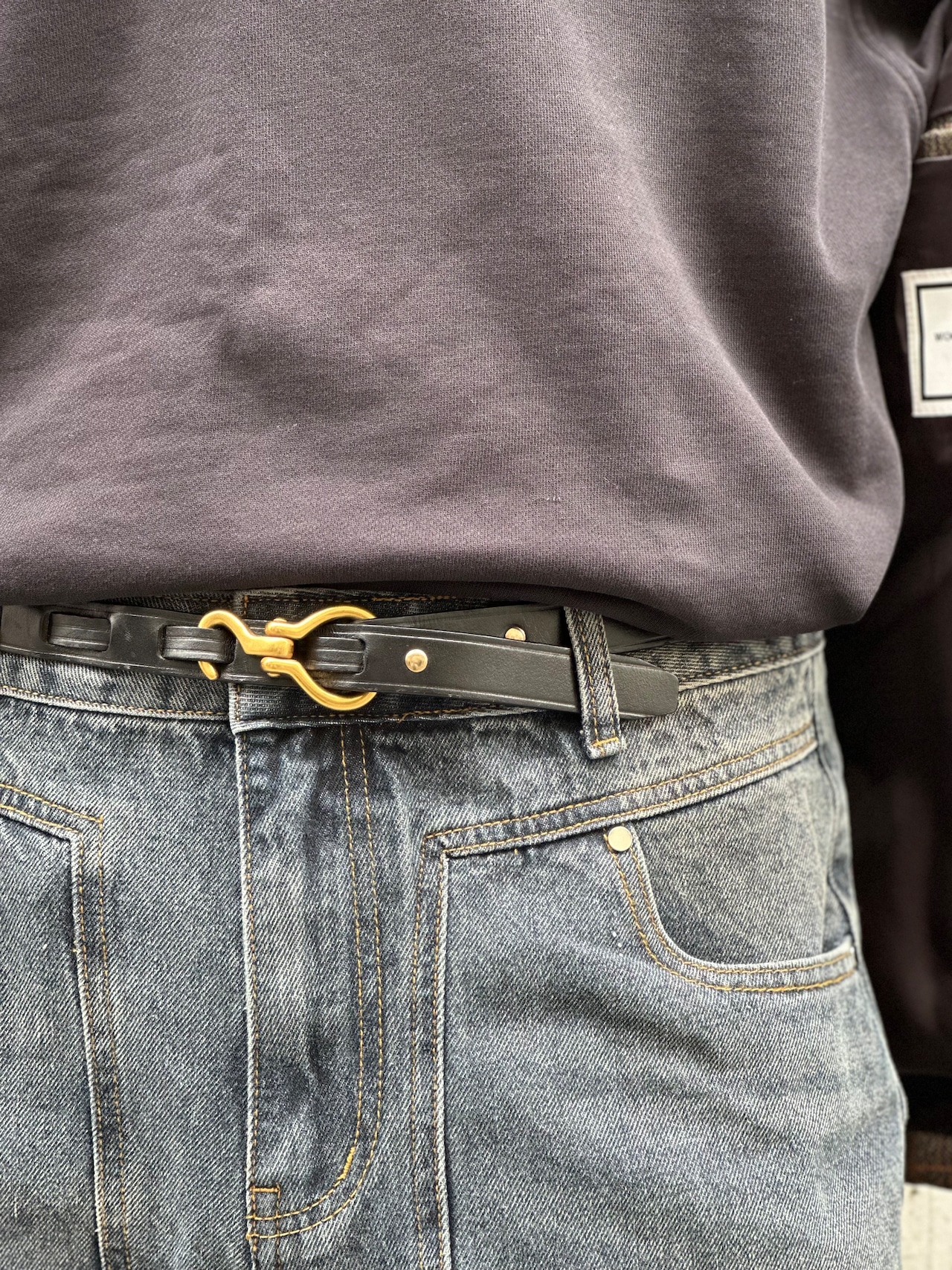 Leather Hook Belt