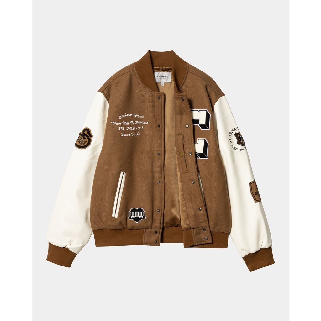 CARHARTT WIP Brown Ducks Bomber | MAROON WEBSTORE