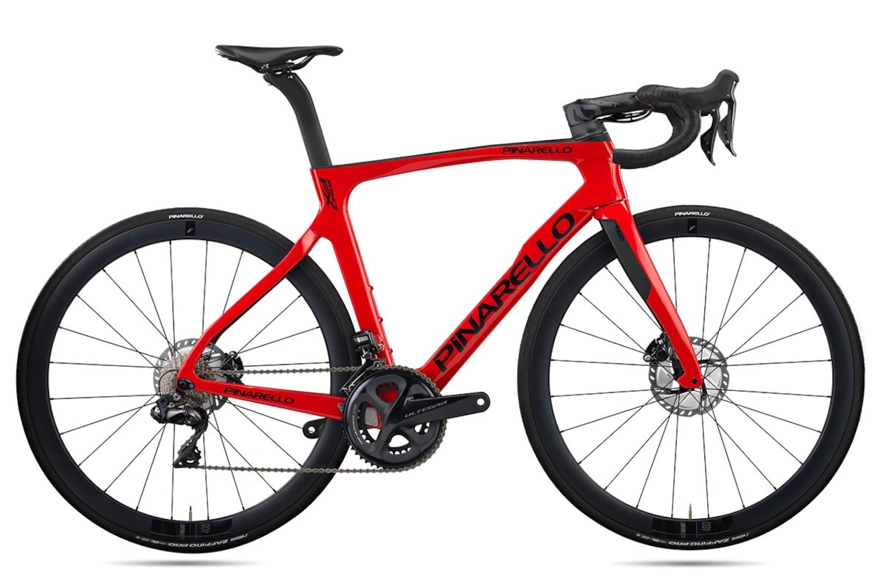 PINARELLO PRINCE FX DISK A232/RED 490 (SHIMANO 105 11s メカニカルシルベストオリジナル完成車)