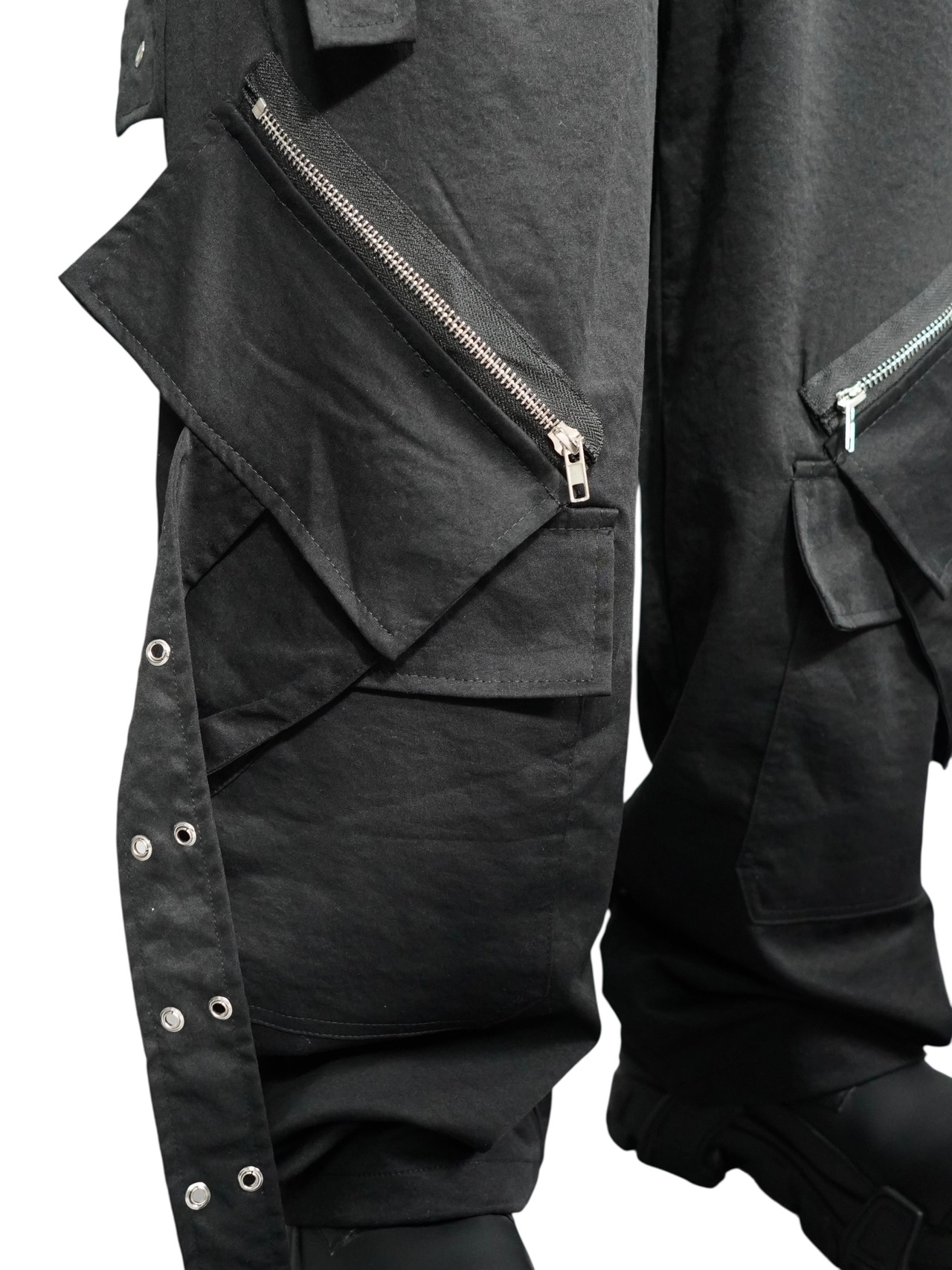 【PLANET STUDIO】big pocket wide pants(2color)