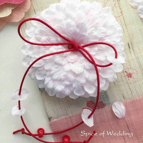 桜の花びらリングピロー手作りキット(イタリア製サテン)