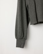DU260712 Vneck Tuck Design Sweat