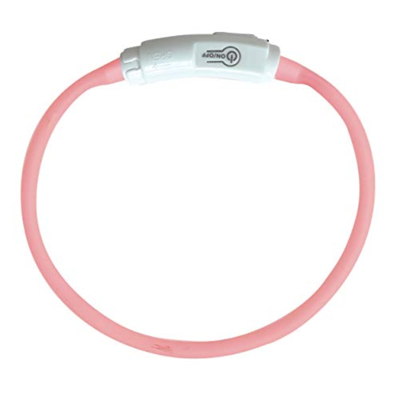 ペティオ (Petio) 首輪 ナイトウォーカー フラッシュリング ピンク 小型犬用 ミニ