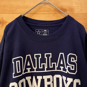 【COWBOYS】NFL ダラス・カウボーイズ Tシャツ アメフト Dallas Cowboys ロゴ XL ビッグサイズ us古着 アメリカ古着