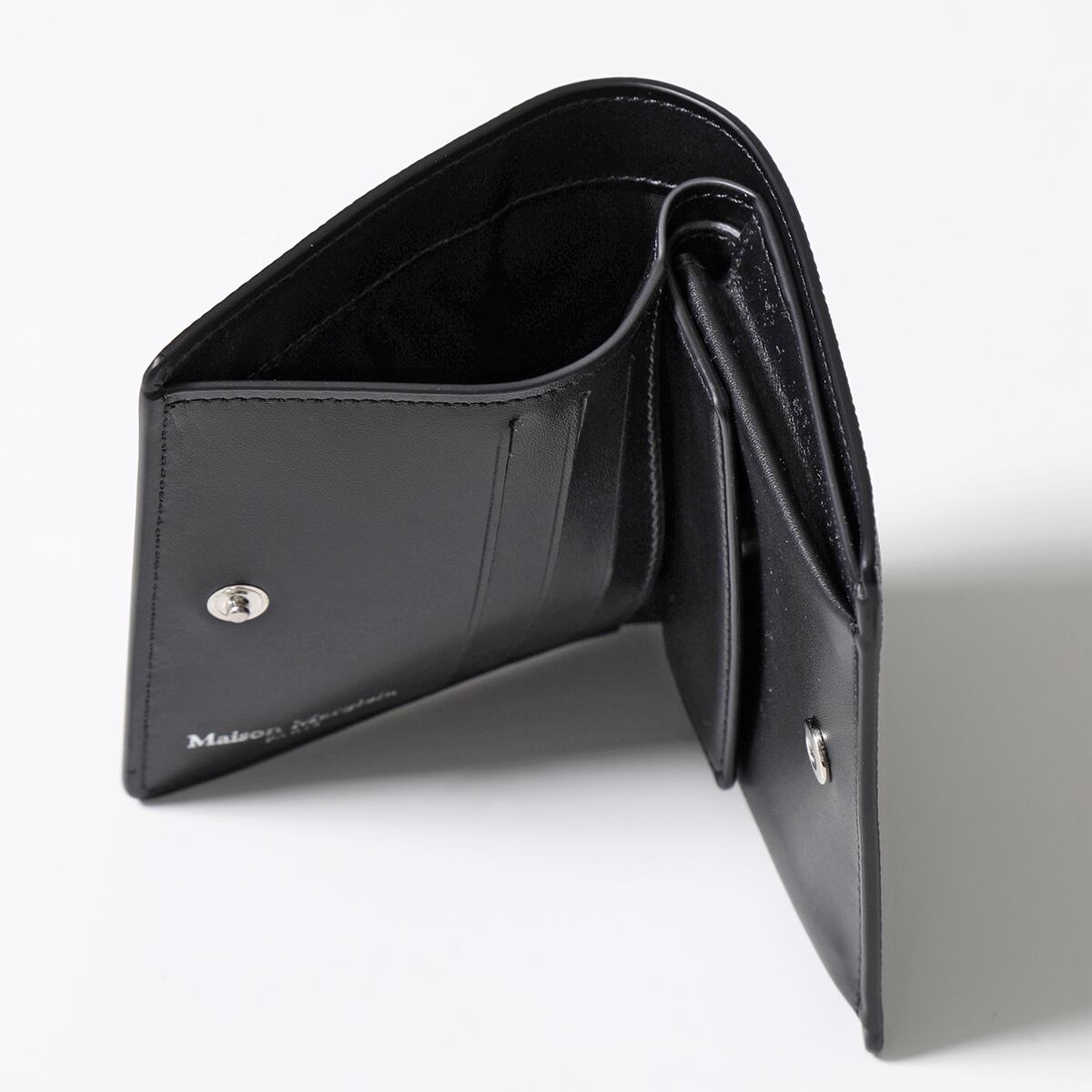MAISON MARGIELA 二つ折り財布 レザー 黒 SA3UI0007