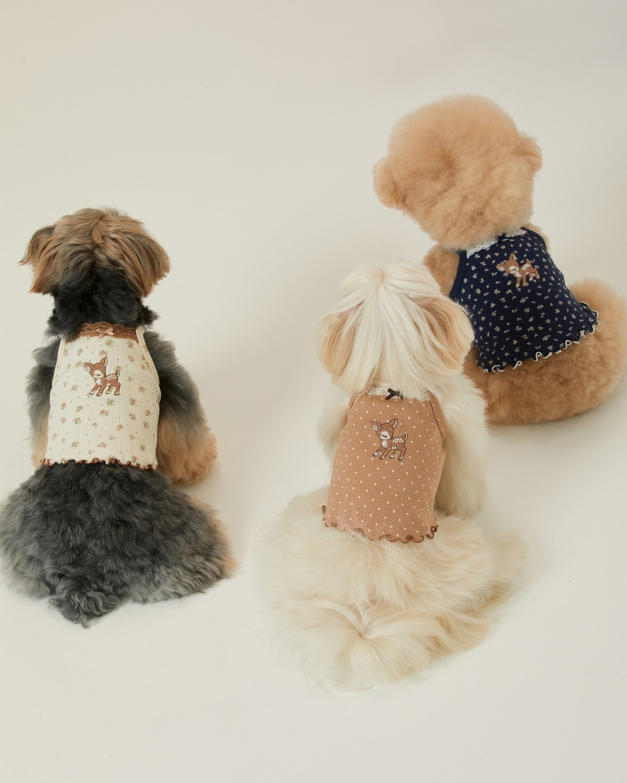 【予約】[ thesallyslaw ] Chloe Top｜Latte Dot - 8