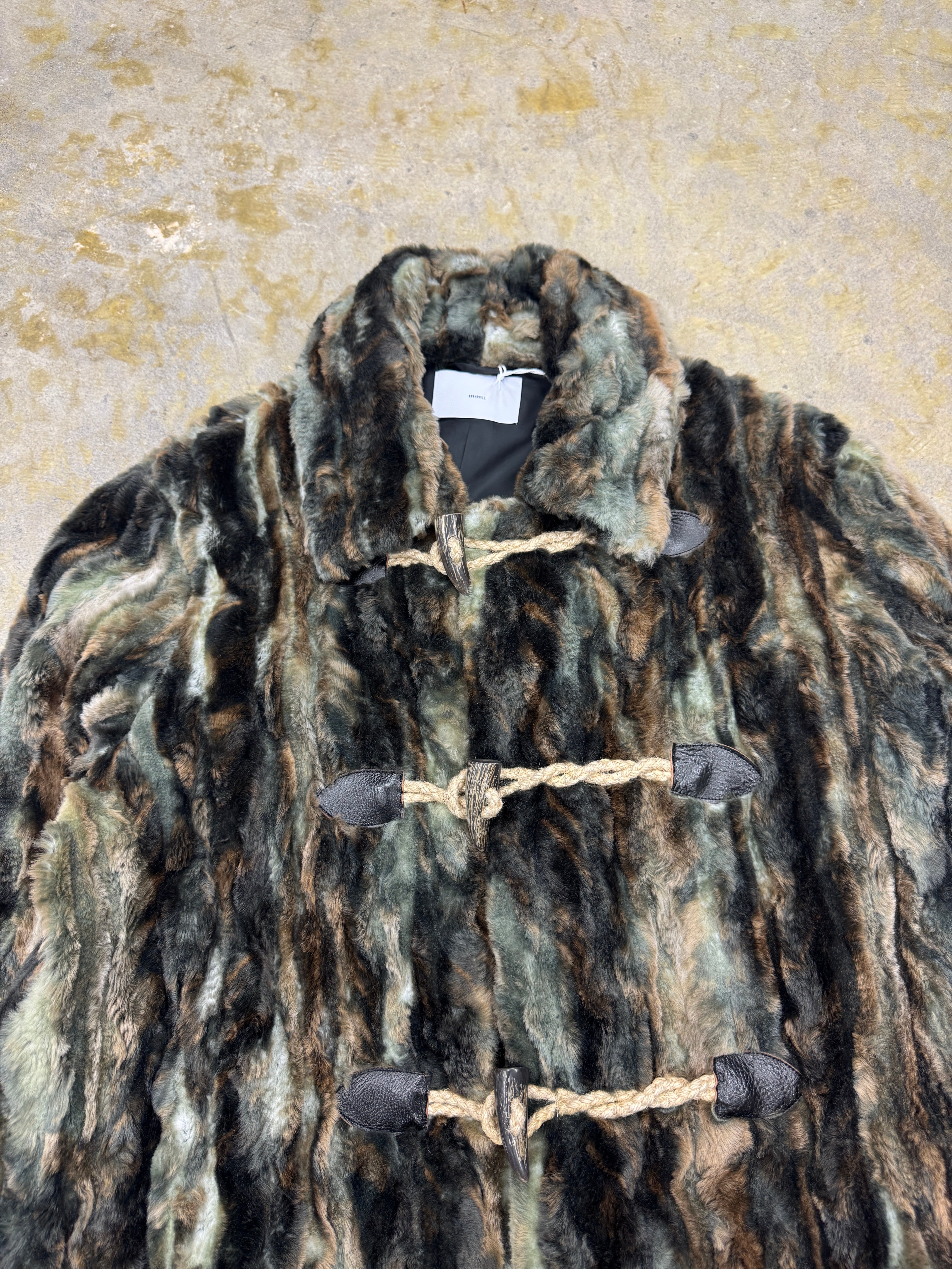 ア*ロ様 SUGARHILL / FUR COAT SUGARHILL | FUR COAT | BLACK & GREEN | HOWDAY