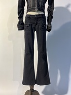 "00s Japanese Brand" Cargo Flared Denim