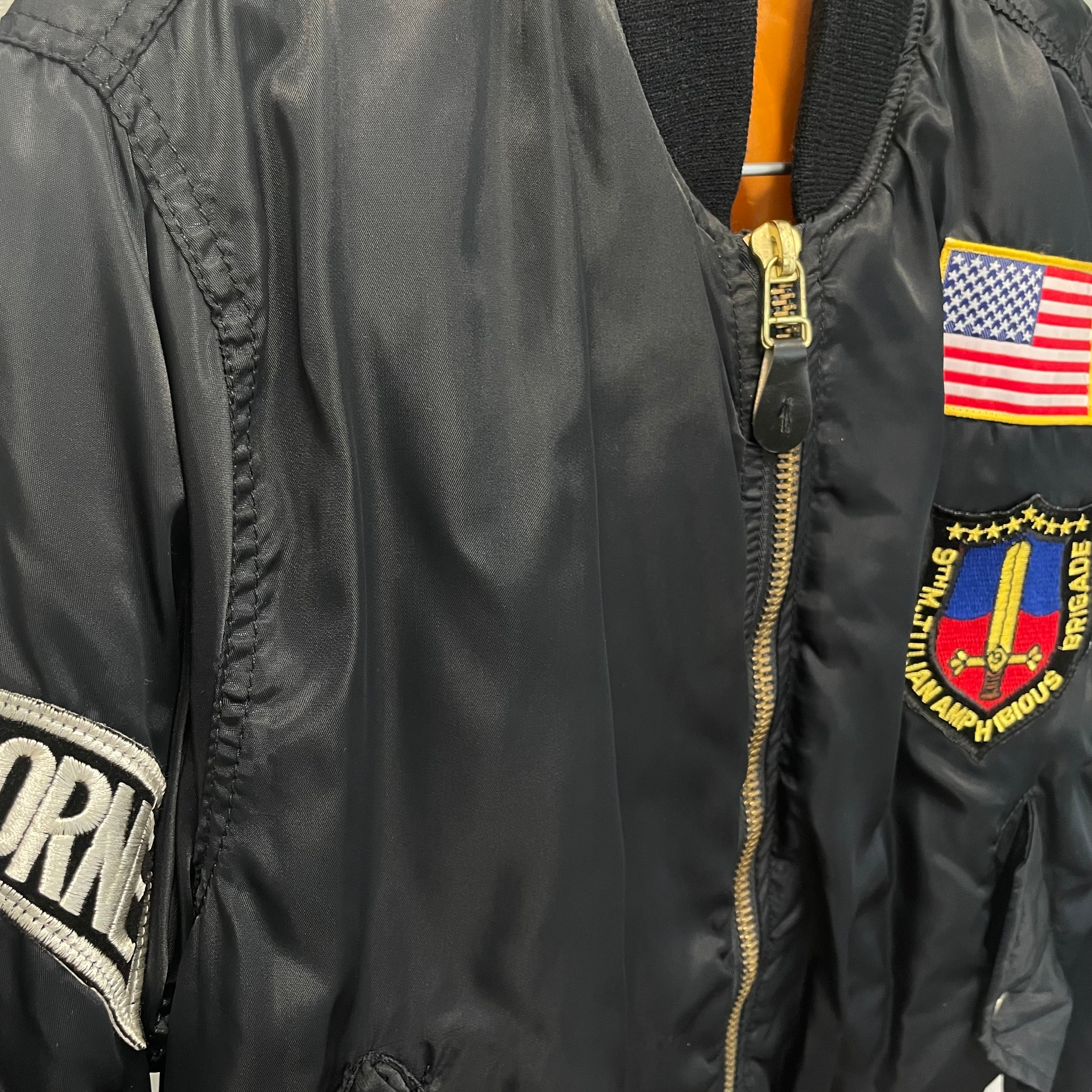 Lincoln topgun flight jacket vintageフライトジャケット トップガン