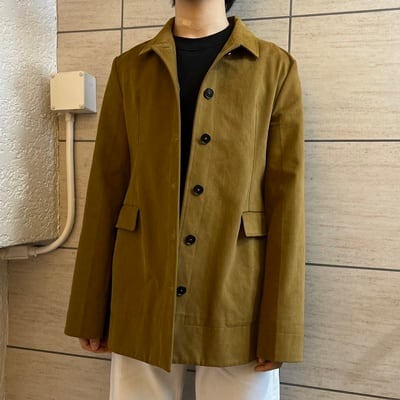 JIL SANDER ジルサンダー 20SS シャツジャケット ブラウン 38 【表参道 ...