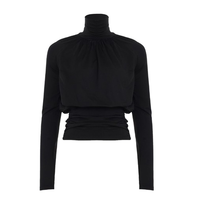 Nipped waist tops 1498