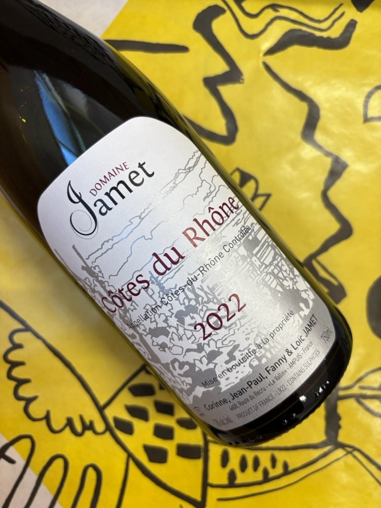 コート・デュ・ローヌ ルージュ  2022　ドメーヌ・ジャメ　赤ワイン