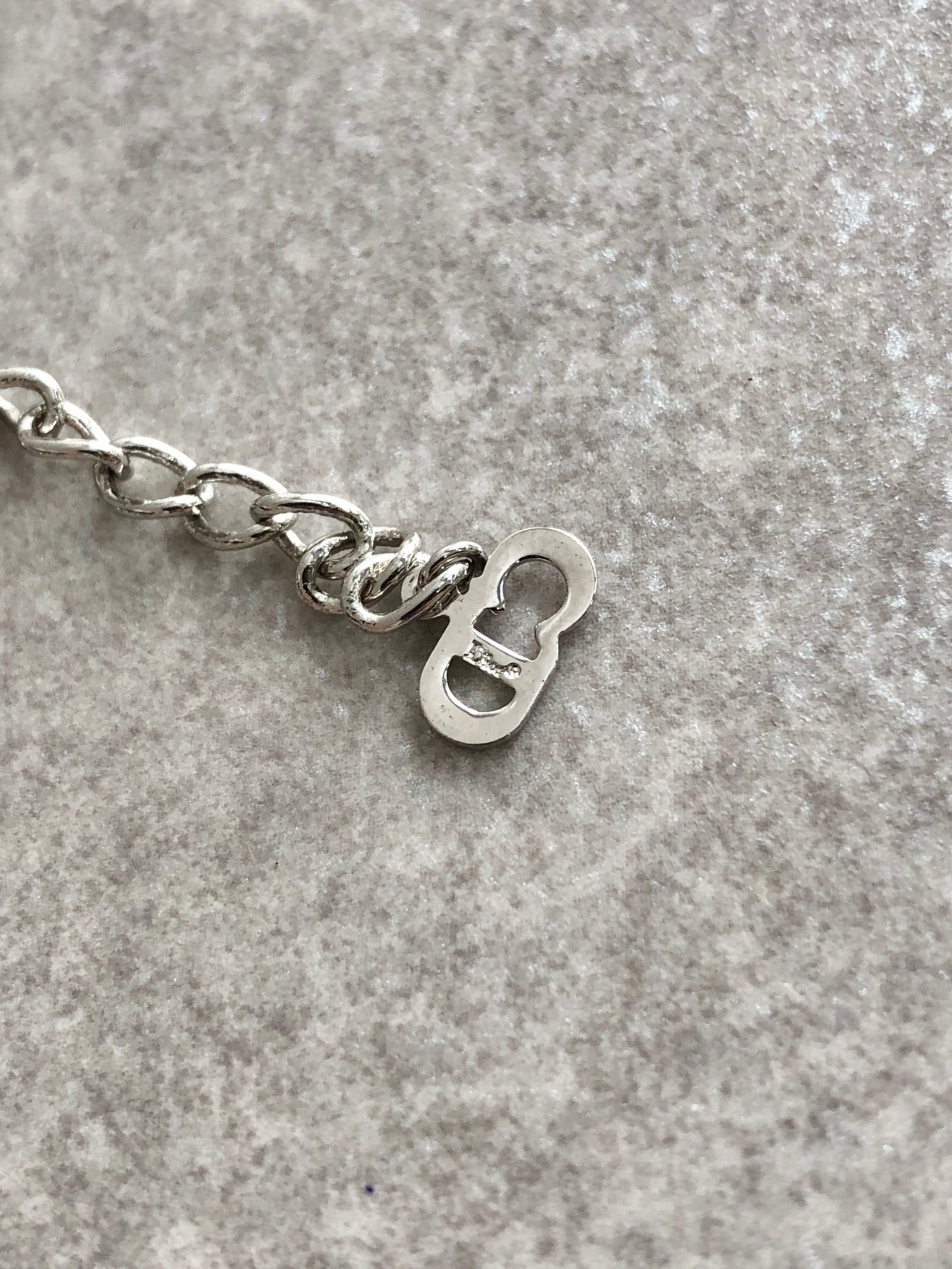 Christian Dior クリスチャン ディオール ブレスレット シルバー CD