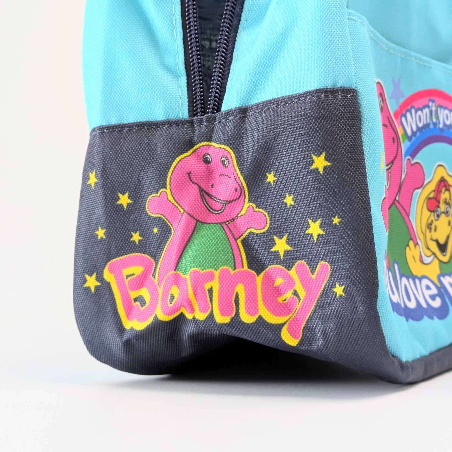 【 Lunch Bag / ランチバッグ 】Barney & Friends（ バーニーアンドフレンズ ） / お弁当箱入れ〚アメリカン雑貨 アメトイ〛