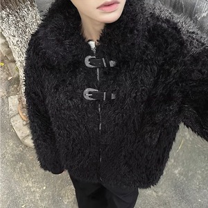 ダブルベルトストラップジップアップボアジャケット（ruf_02651）