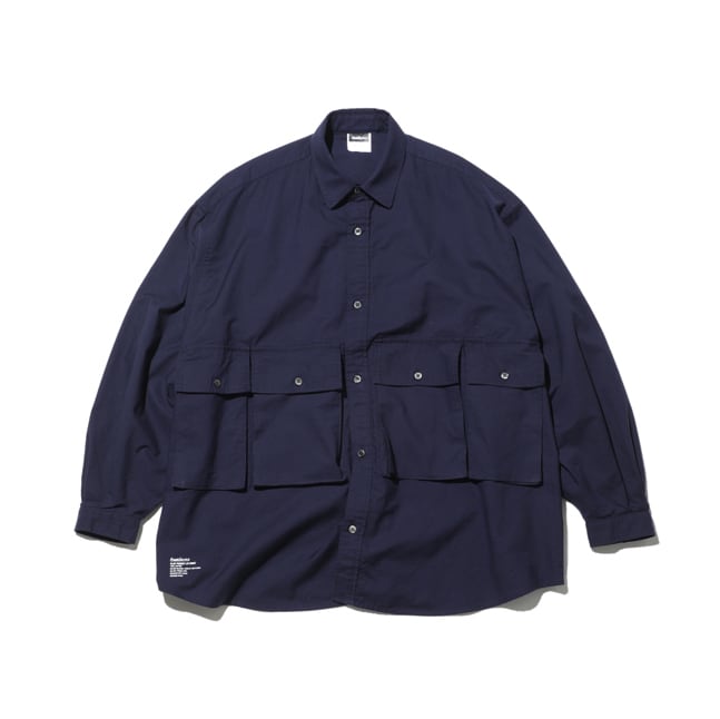 FreshService (フレッシュサービス) OXFORD FLAP POCKET L/S SHIRT