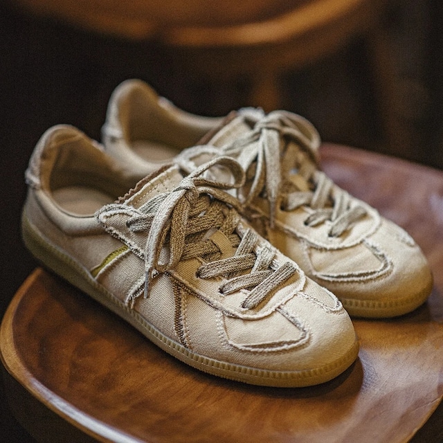 Retro Desert Color Canvas Sneakers / レトロ デザート カラー キャンバス スニーカー