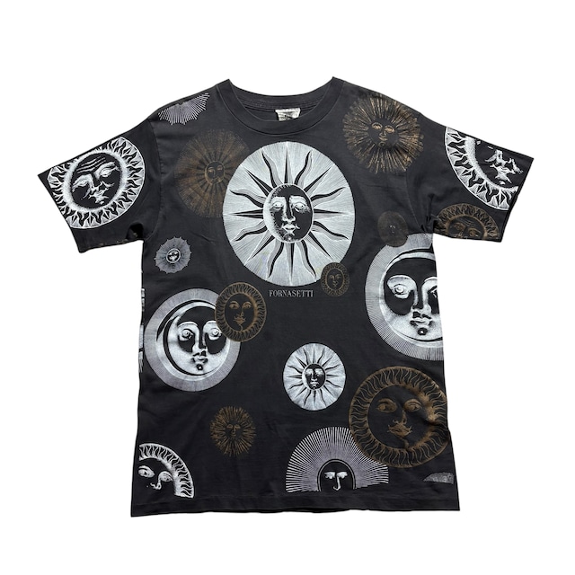 vintage 1990’s FORNASETTI aop print art tee