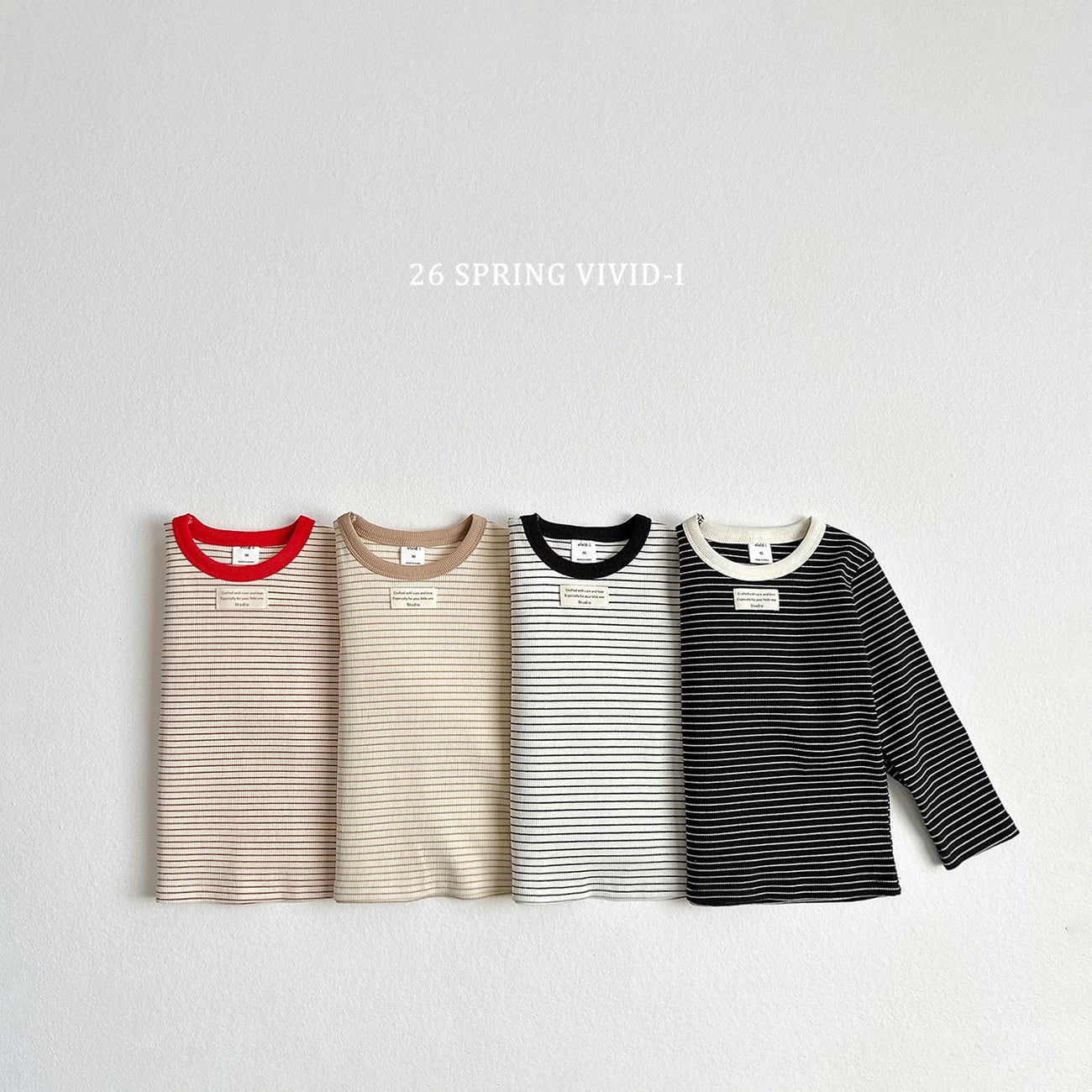 top bar color blocking tee【VIVID】※3月下旬〜4月上旬発送予定