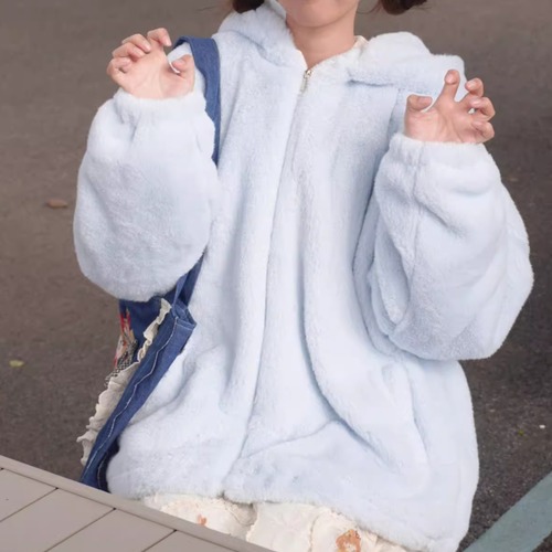 フリースフーディーコート ・9020