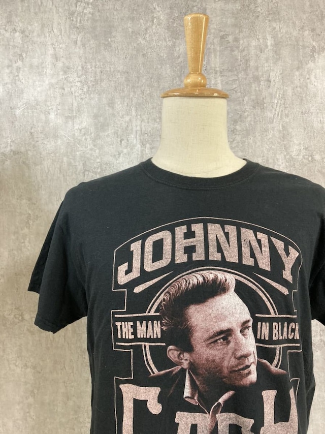 3853  JOHNNY CASH ロックヴィンテージTシャツ　L