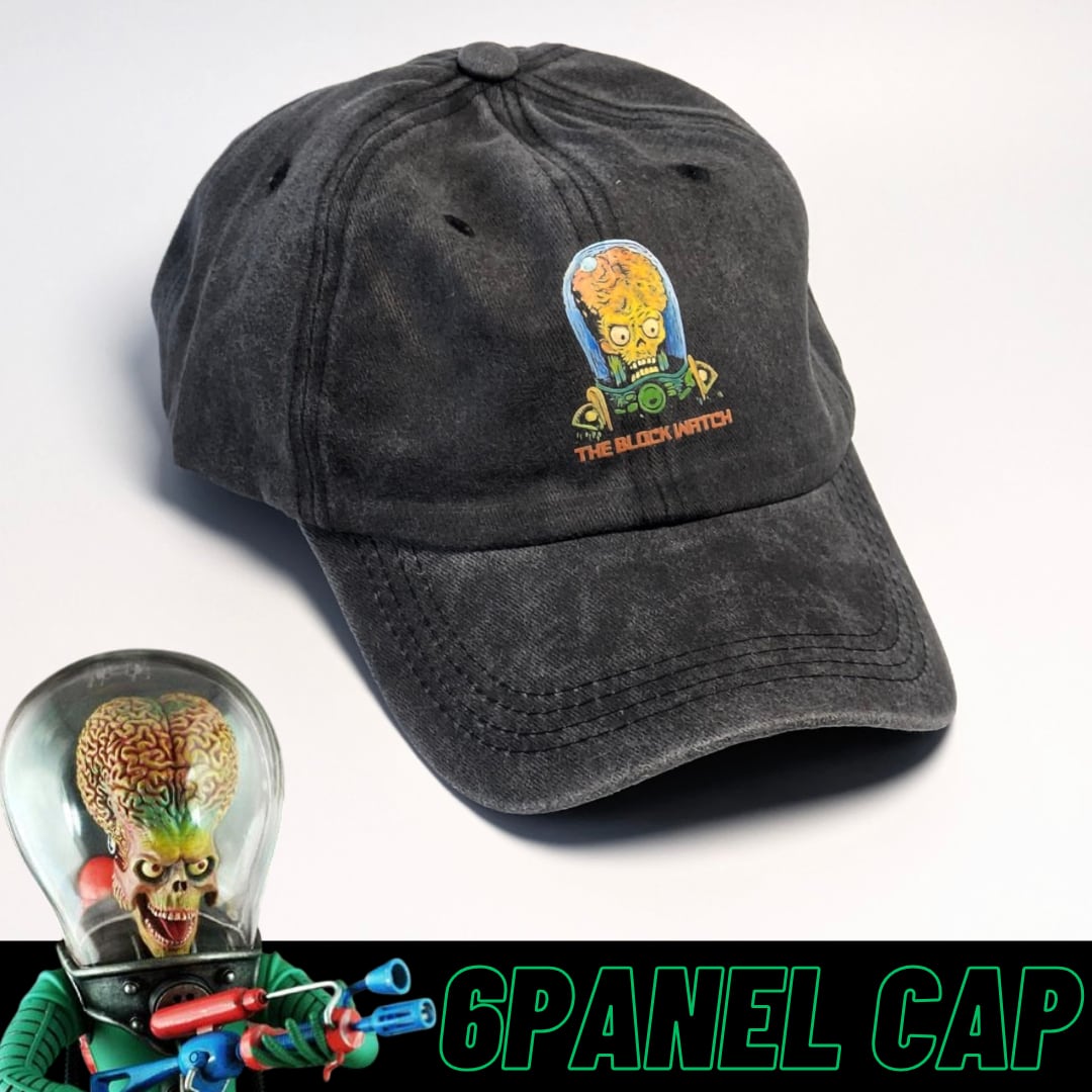 【 Mars Attacks!（ マーズ・アタック ) ）】 6パネルCAP / ベースボールキャップ / ウォッシュ加工 / ピグメント加工 〚アメリカン雑貨 アメトイ〛