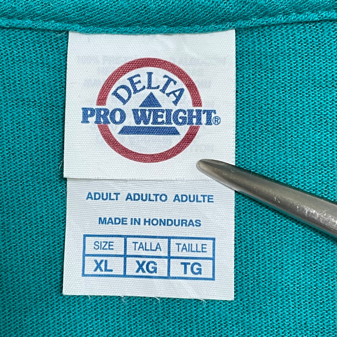 【DELTA】Splash Canyon プリント ロゴ Tシャツ XL ビッグサイズ 半袖 スプラッシュキャニオン エメラルドグリーン US古着