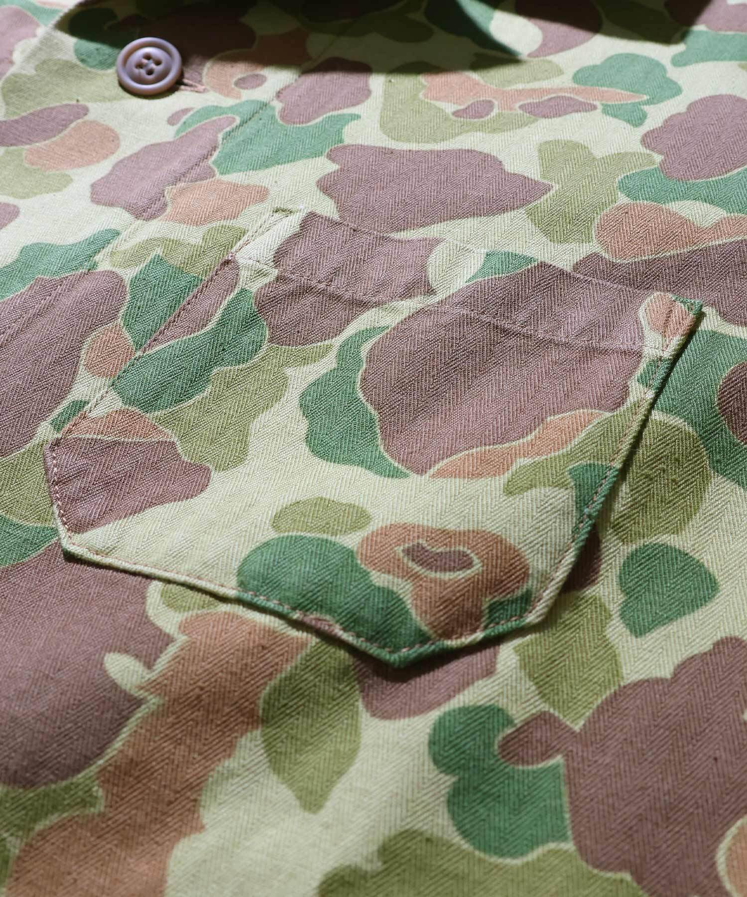 SLEEPING FROGSKIN CAMO SHIRTS JK スリーピング フロッグスキン カモ
