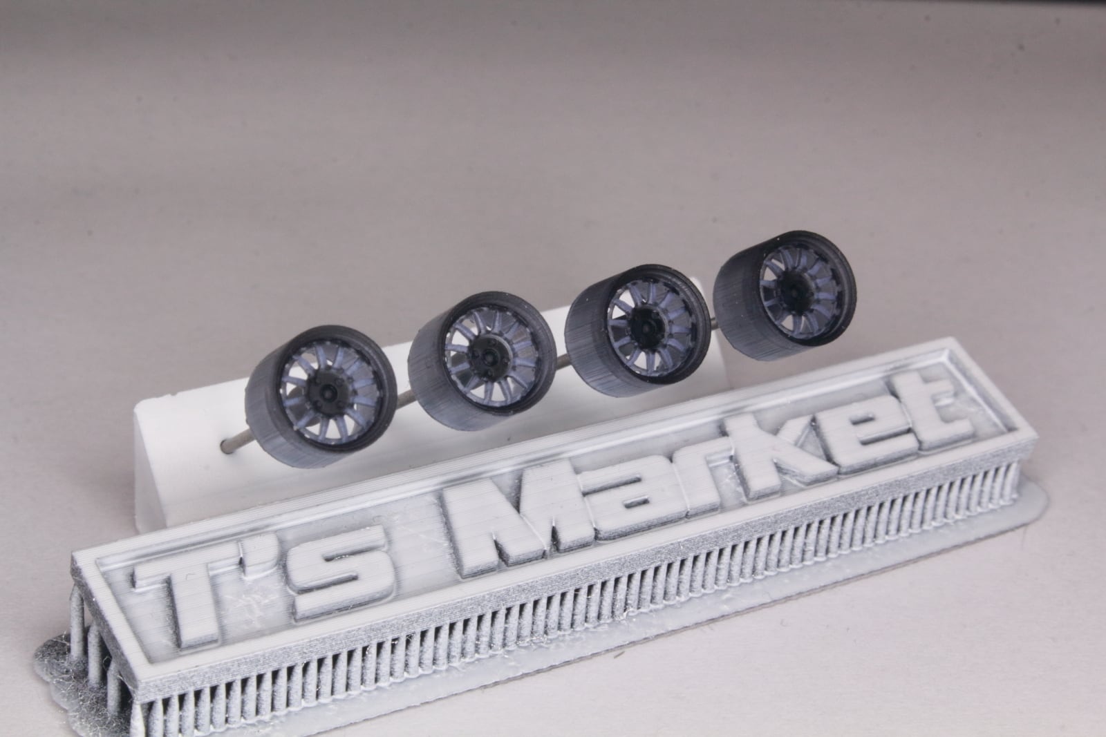 7mm ウェッズスポーツ レーシング タイプ 3Dプリント ホイール 1/64 未