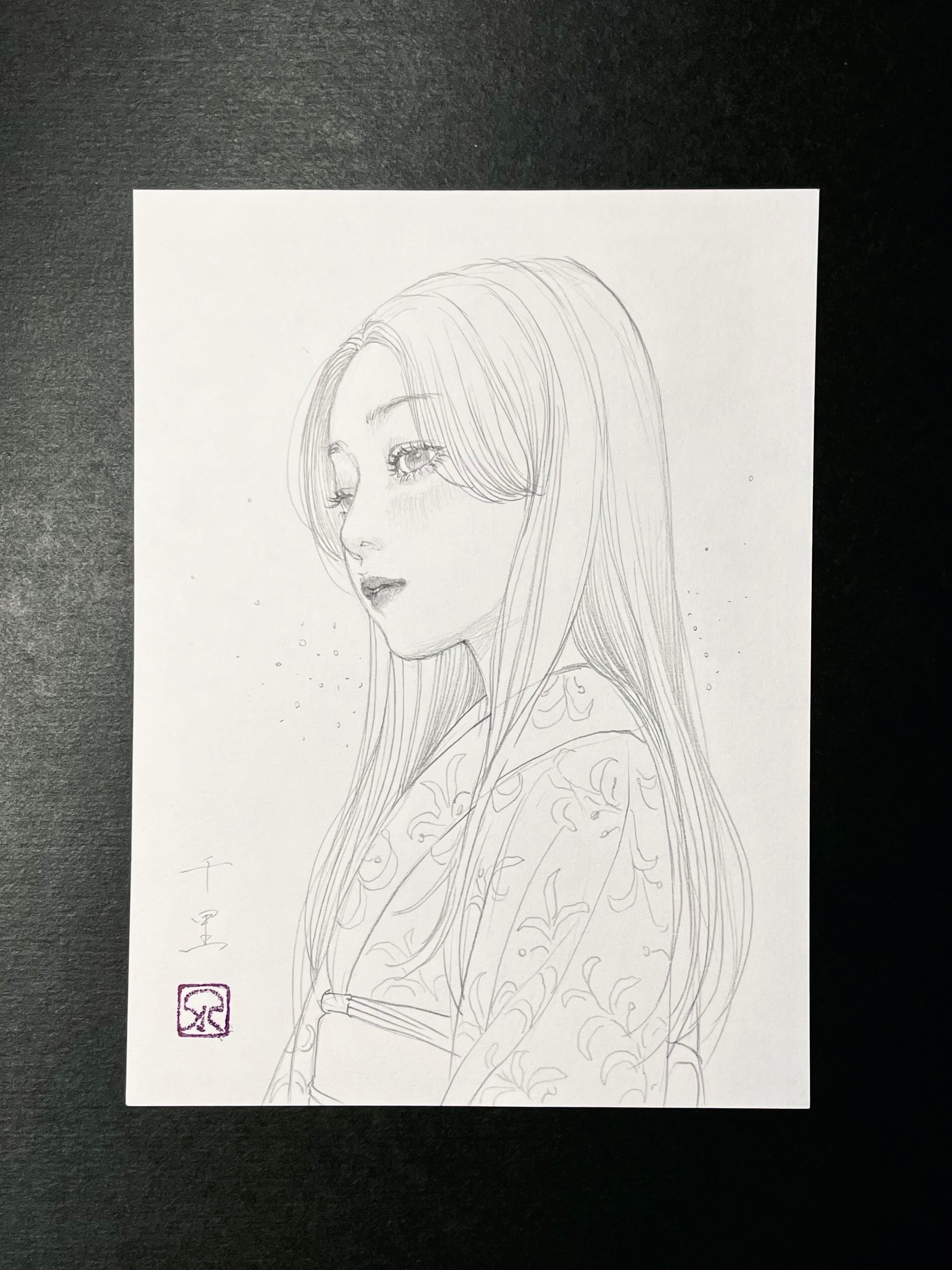 原画「花籠」 | ransui